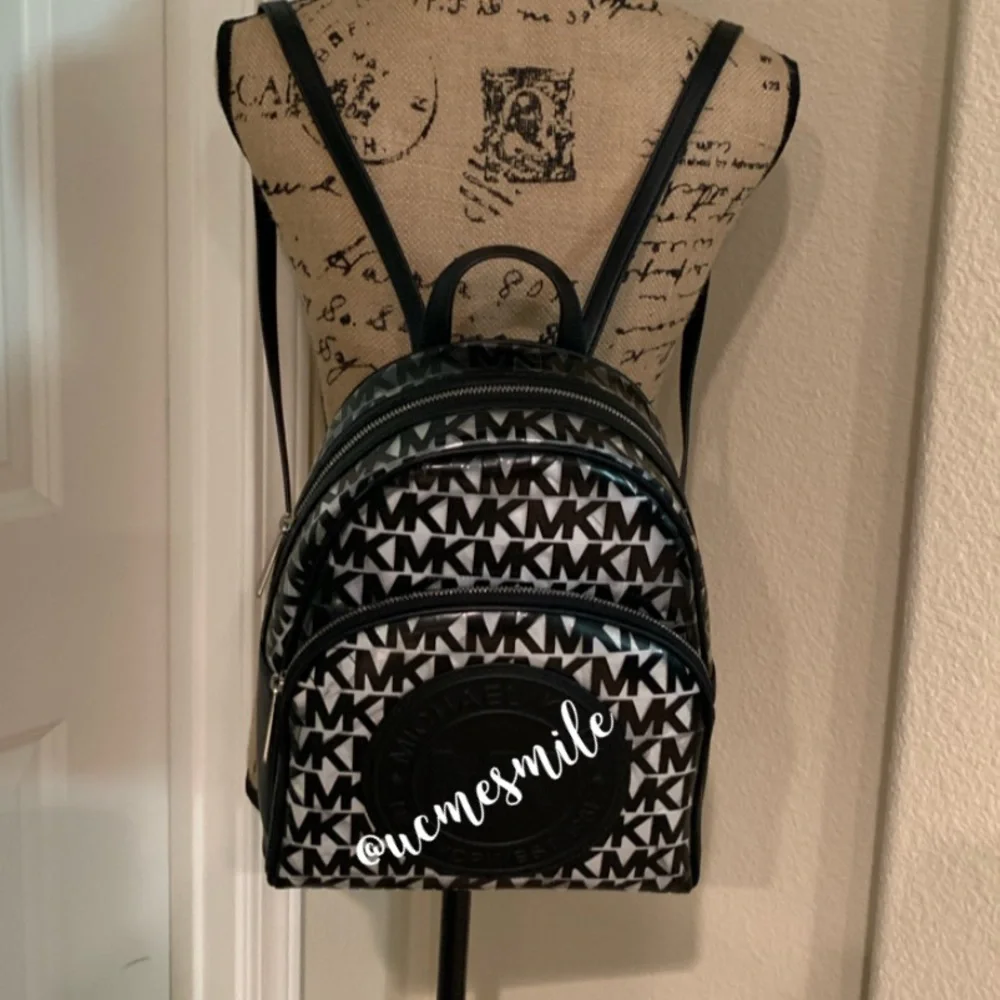 Michael Kors Monogram Backpack